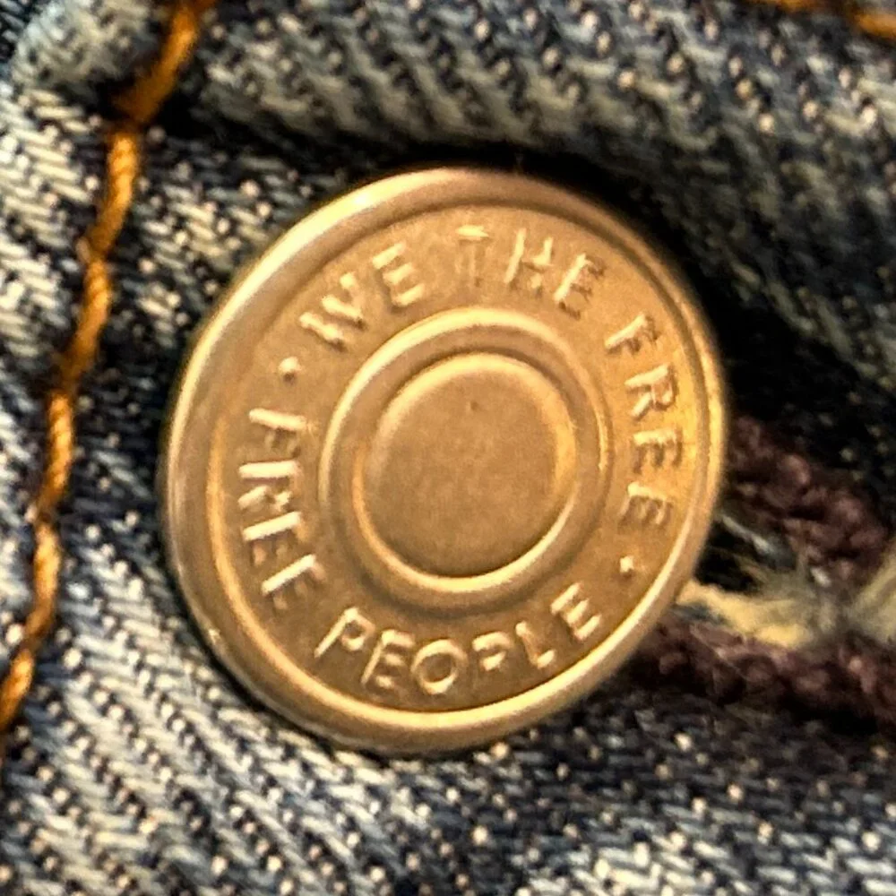We the Free Button-Fly Jeans w/Double-Frayed Hem - Picture 12 of 16